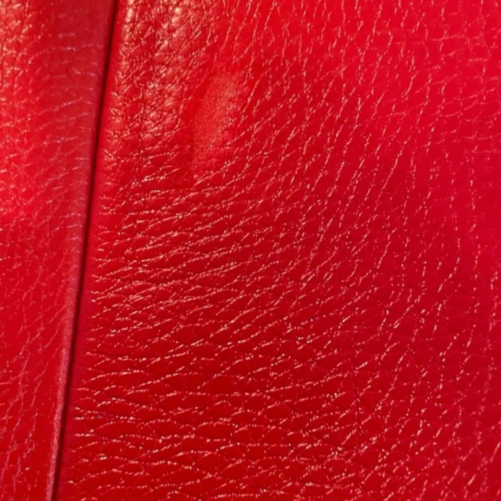 Coach Park Signature Carrie Tote Shoulder Bag Purse ~Vermilion~ EUC - Picture 10 of 10